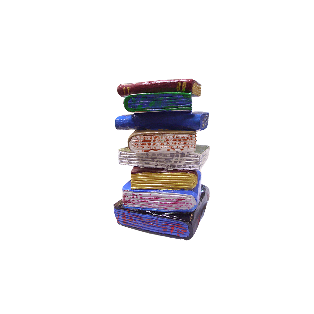 Stack of Books Statue