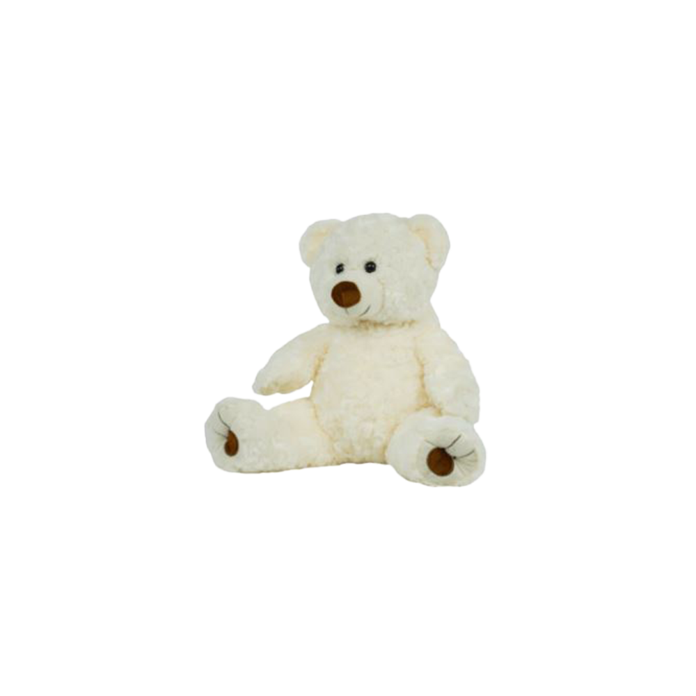 16” White Twist Bear
